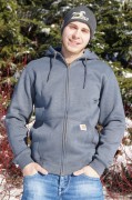 Carhartt Sweat-Jacke mit Kapuze Carhartt Sweat-Jacke mit Kapuze