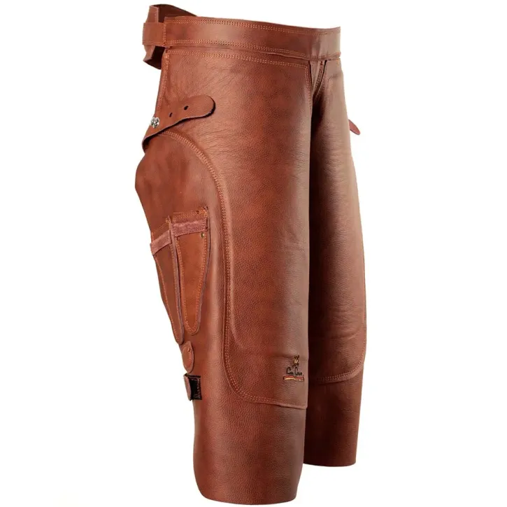 Grembiule da maniscalco Con Cuero – Elite (marrone/lungo) – pelle + pelle