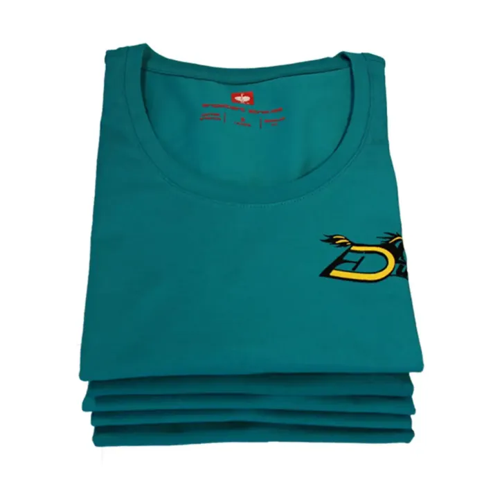 T-Shirt (Damen / L / türkis)