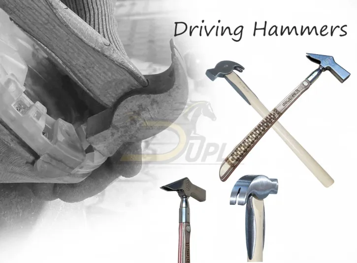 Hufbeschlaghammer von Dick und Double S – für präzises Aufnageln von Hufeisen