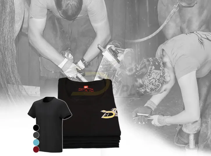 Camiseta e.s. Cotton Stretch — Ideal para el día a día de jinetes y herradores