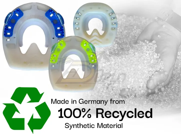 Ferrature con barbette in granulato riciclato — Duplo