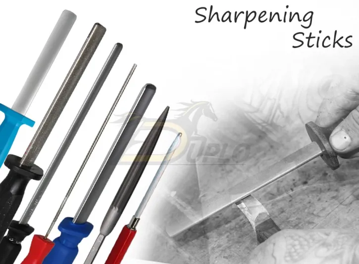 Acciaini, bastoncini per affilare & lime – per coltelli da maniscalco e coltellacci affilati