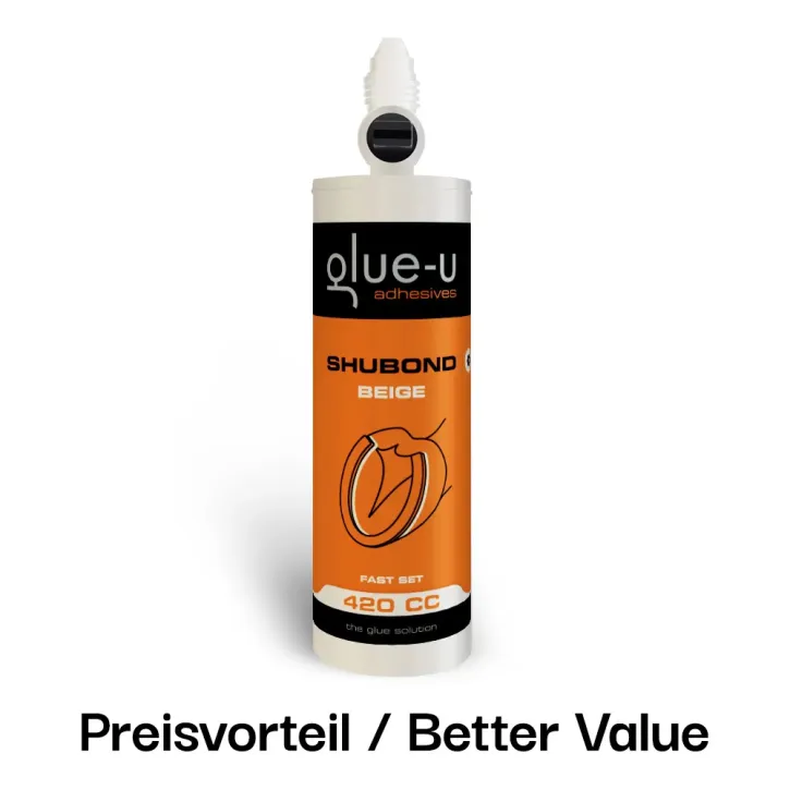 glue-u SHUBOND Acrylic Glue (Beige / 420ml)