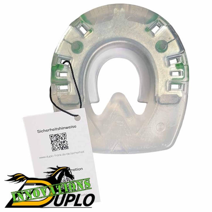 «Herradura de Prueba» con pestañas laterales (Extra material de prueba / redondo / 142mm)