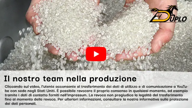 team della produzione della Duplo in Germania