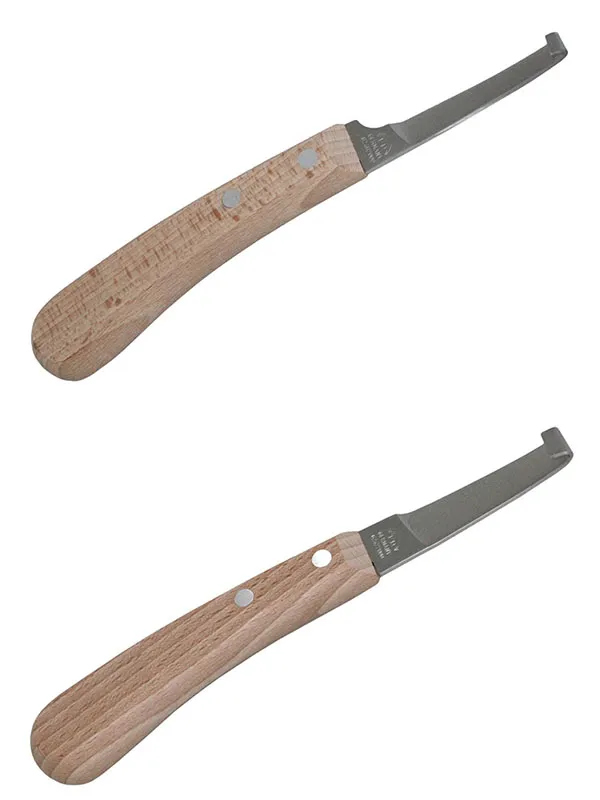 Das Foto zeigt die beiden Messer breit und schmal der Economic Serie von Dick.