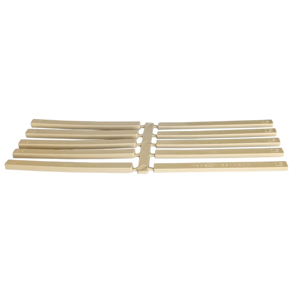 Extensions stripes for plastic horseshoes