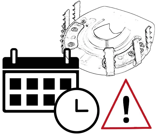 Warnung: Cast-Beschlag nur für eine begrenzte Zeit am Huf lassen
