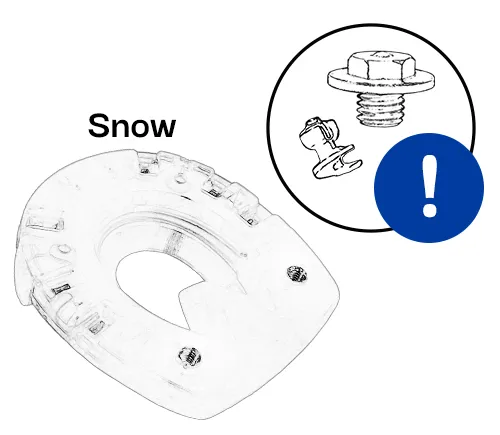 Bitte beachten Sie: Die Snow Edition wurde für die Anwendung mit Spikes und/oder Gleitschutz-Stollen entwickelt und sollte nicht ohne zusätzlichen Gleitschutz verwendet werden