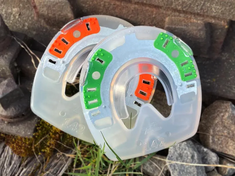 synthetic draft horse shoe in different degrees of hardness