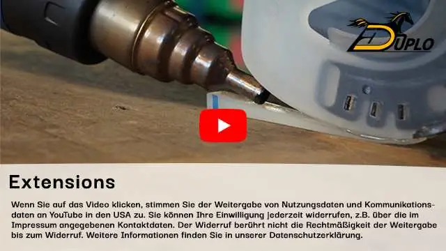 ein Verbundhufeisen mit Plastik-Schweißstegen sog. Extensions verlängern