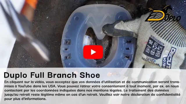 Vidéo : ferrage avec le Duplo Full Branch Shoe.