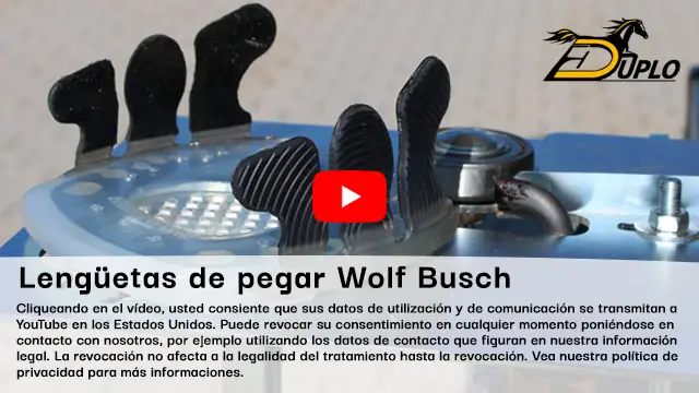 Vídeo: Las lengüetas de pegar Wolf Busch®