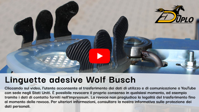 Video: La linguetta adesiva Wolf Busch