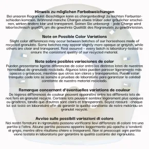 Duplo Clipped (Standard Regranulate / round / 130mm)