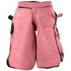Farrier Apron Con Cuero – Elite (pink / short) – Synthetic Base + Suede