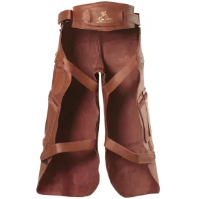 Grembiule da maniscalco Con Cuero – Elite (marrone/lungo) – pelle + pelle