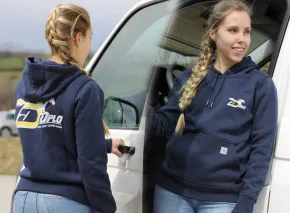 Carhartt Hoodie - Ideale per la vita equestre di tutti i giorni durante la stagione di transizione