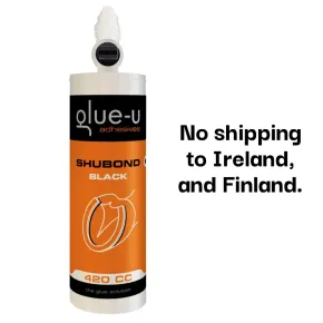 glue-u SHUBOND Akrylatkleber (schwarz / 420ml)