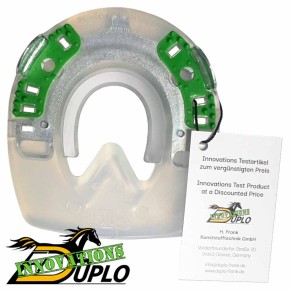 «Herradura de Prueba» con pestañas laterales (Extra material de prueba / redondo / 130mm)