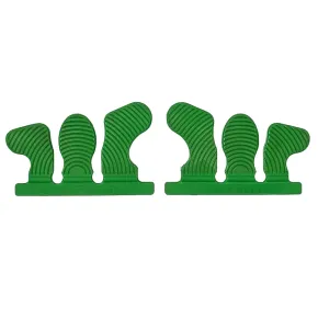 Glue-on Tabs Wolf Busch "powered by Duplo" (size 3 / green / 1 pair)